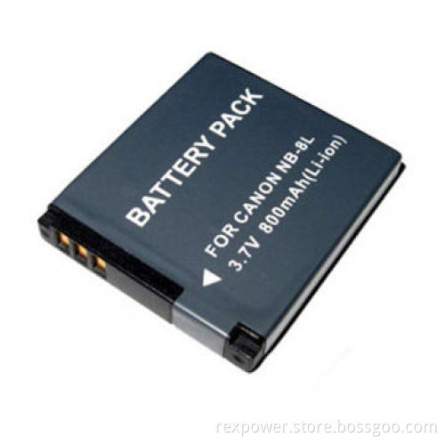 Camera Batteries with Capacity of 700mAh and Voltage of 3.7V
